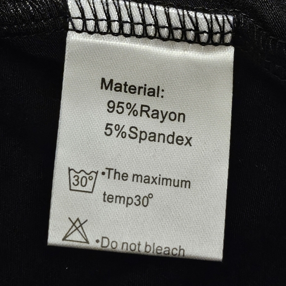 Ayifu Elegant Black Floral Short Sleeve Top - Picture 8 of 9